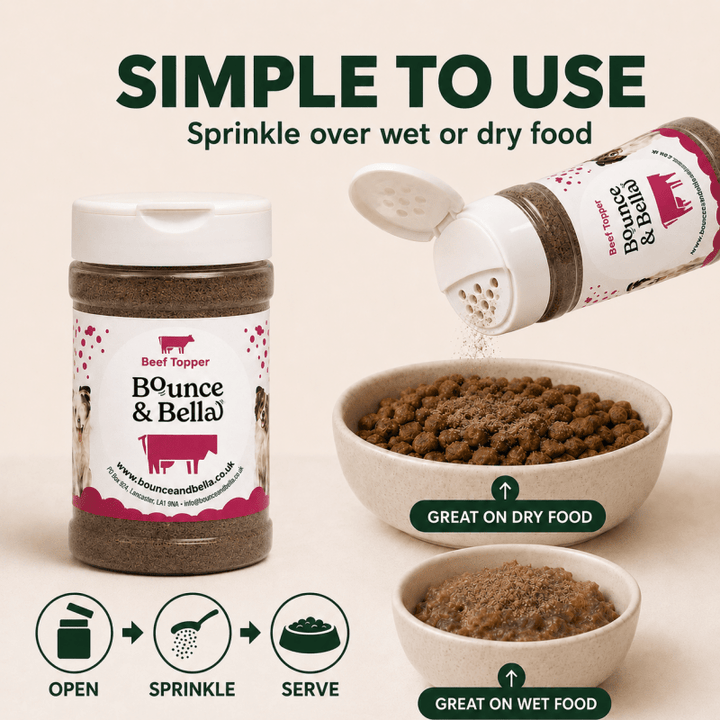 100% Beef Food Topper for Dogs (160g)