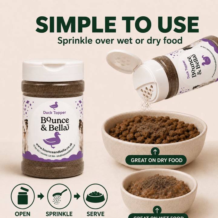 100% Duck Food Topper for Dogs (160g)