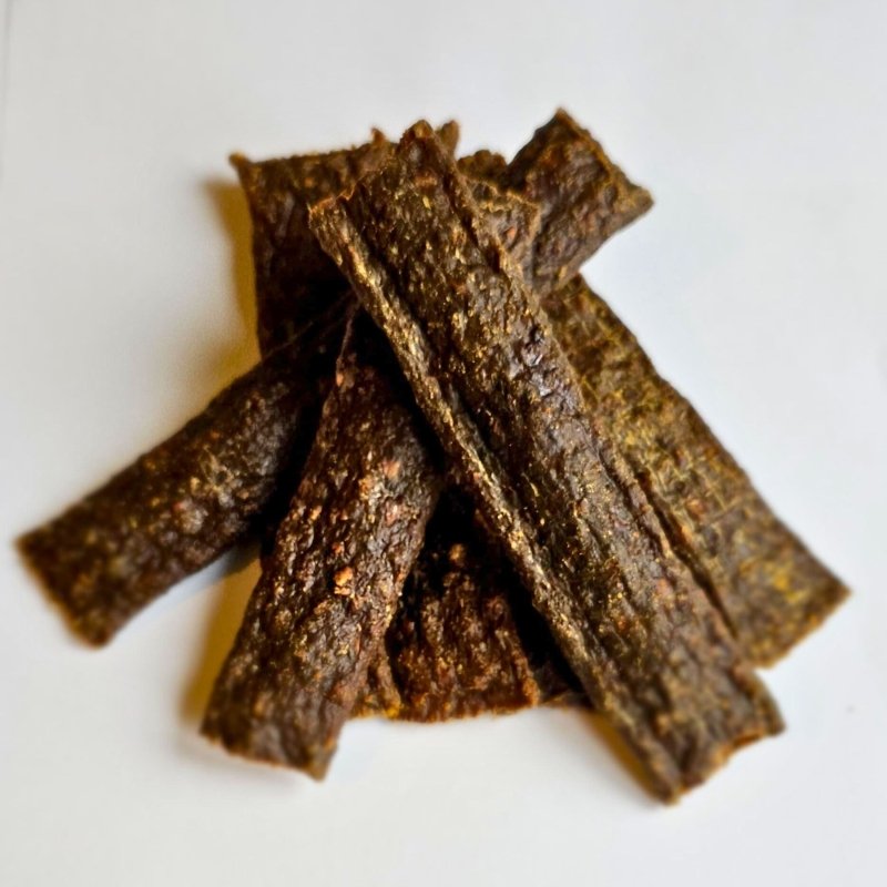 **Discounted Multipack** - 5 Packs for only £14.45 - Natural Venison Strips, low fat chews for all ages - 5 Pack