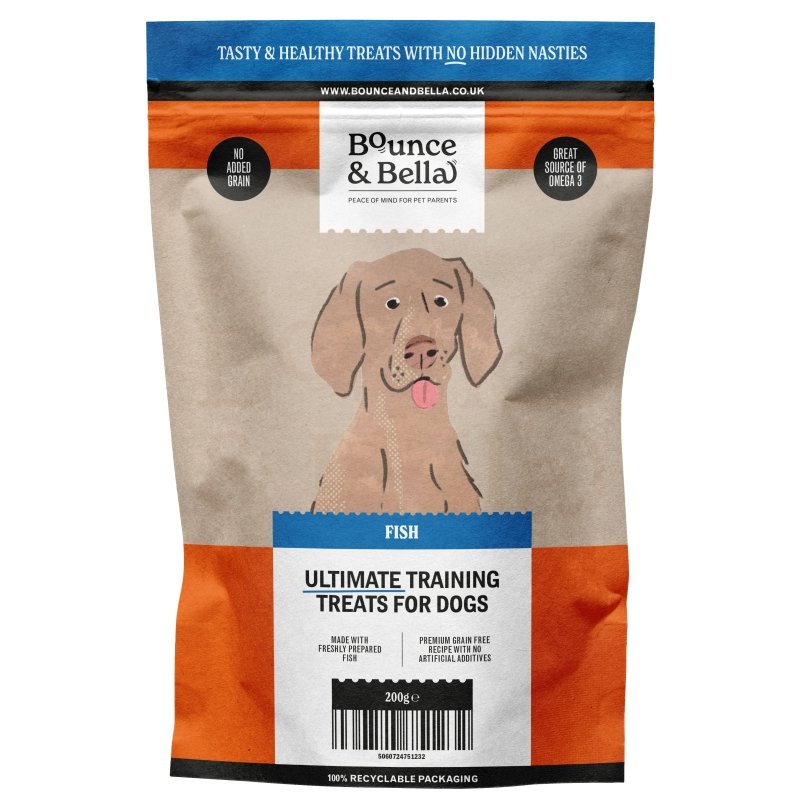 NEW 200g Grain Free Ultimate Training Treats for Dogs - Fish