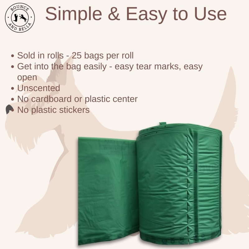 compostable & biodegradable poop bags